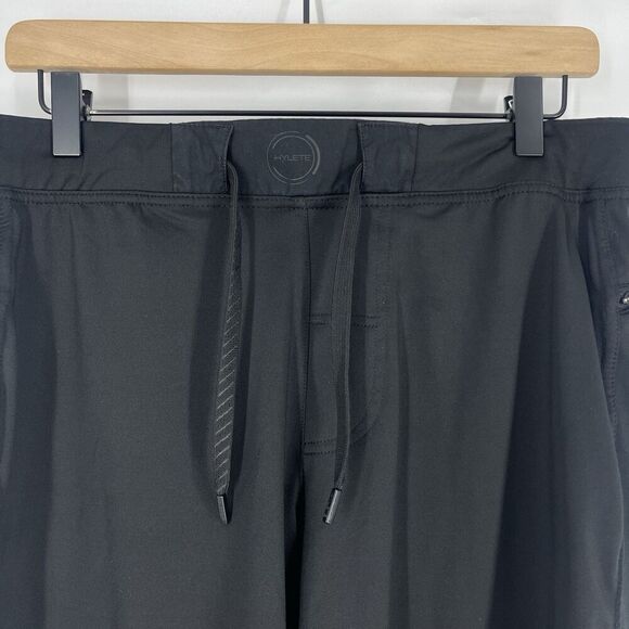 Hylete Shorts Size Large Mens Black Above Knee Workout Training Running Gym - Picture 2 of 9